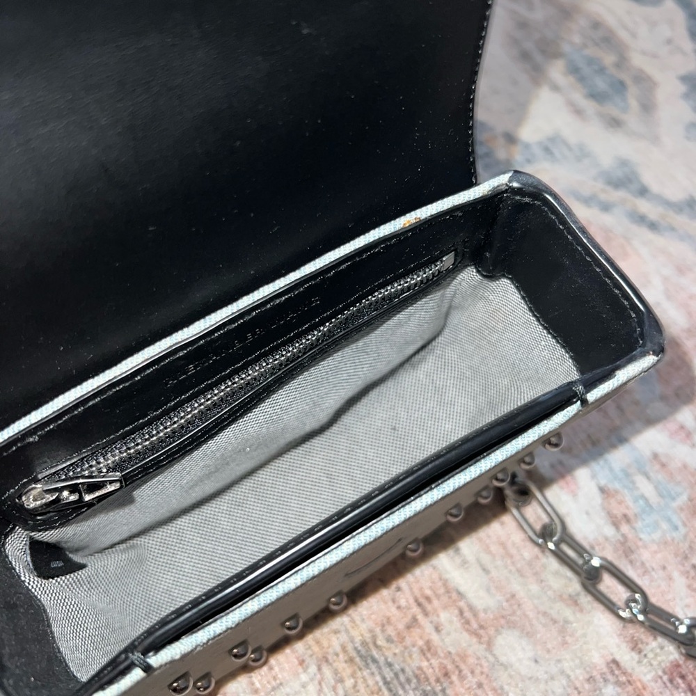 Alexander Wang Black and Gray Studded Crossbody Bag - Picture 2 of 5